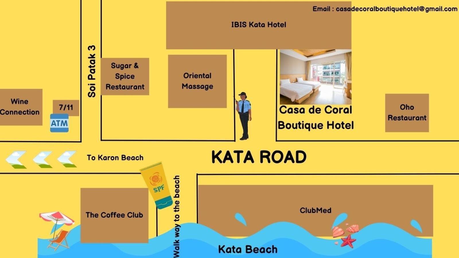 Casa De Coral Boutique Hotel Kata Beach  Zewnętrze zdjęcie